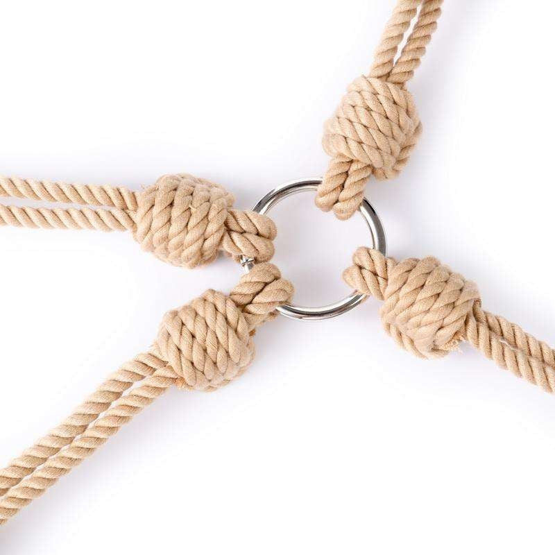 Shibari Rope Hogtie – Bondage Restraint Gear for BDSM