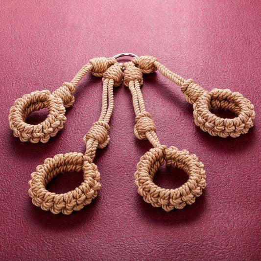 Shibari Rope Hogtie – Bondage Restraint Gear for BDSM