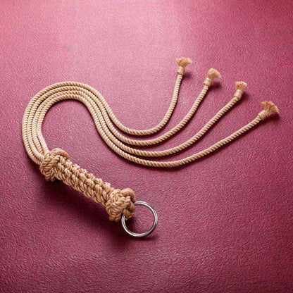 Shibari Rope Whip – Crafted for Deep Control & Sensual Bondage